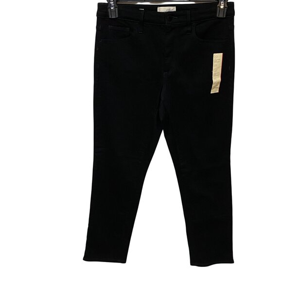 Universal Thread Womens High-Rise Slim Straight‎ Black Jeans Size 4/27 NWT - Picture 1 of 7